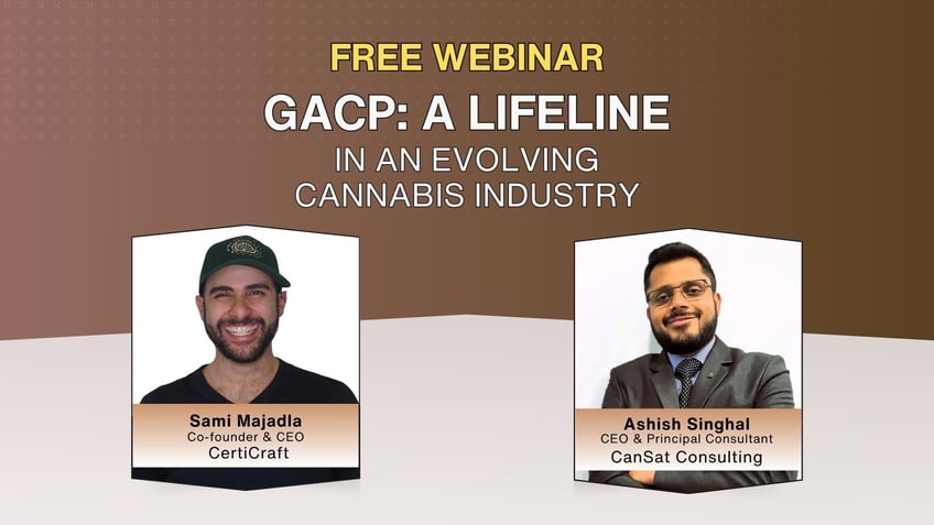 FREE WEBINAR! GACP - A Lifeline in an Evolving Cannabis Industry