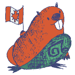 Canadian Beaver Icon